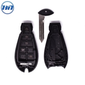 4 + 1 nút Keyless từ xa chìa khóa xe trường hợp bìa thay thế Auto Key Shell với Uncut Key Blade - Product Image 3