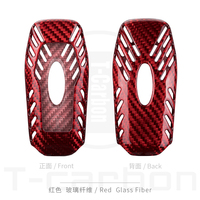 Étui de clé de voiture en fibre de carbone pour la nouvelle clé de voiture Ford, housse de clé de voiture T-carbon, accessoires pour clé de voiture