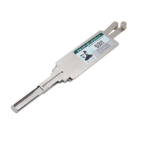 Outils de Serrurier Original Lishi Pick Tool Auto HU43 V.3 Ouvre-Serrure de Voiture Lecteur de Clé Décodeur pour Opel