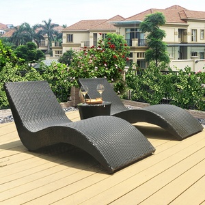 <span class=keywords><strong>Lit</strong></span> <span class=keywords><strong>de</strong></span> <span class=keywords><strong>jardin</strong></span> extérieur Balcon Rotin Tissé Chaises longues Canapé Chaise Cour Piscine Salon en forme <span class=keywords><strong>de</strong></span> S <span class=keywords><strong>Lit</strong></span> <span class=keywords><strong>de</strong></span> plage - Product Image 4
