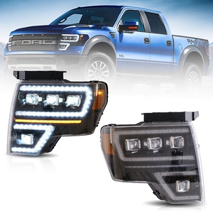 VLAND Fabbrica Dei Commerci All'ingrosso Start up di Animazione DRL Raptor Lampada Frontale 2009-2014 Pieno HA CONDOTTO il proiettore 2011 Fari Per <span class=keywords><strong>Ford</strong></span> f150 - Product Image 1