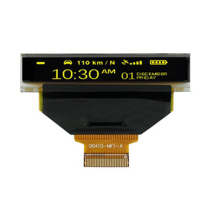 Pantalla OLED de 1.8 pulgadas con amplio rango de temperatura 256×32 CPU SPI I2C-40 ° De la C a la 85 ° Pantalla C PMOLED - Product Image 2