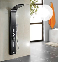 Panneau mural en acier inoxydable, multifonctions, pour salle de bains, hôtel, Massage, douche pluie, vente en gros, livraison gratuite