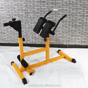 Bodybuilding Solide Deux en Un Chaise Romaine Extension Arrière Fitness Machine Dos <span class=keywords><strong>Hyperextension</strong></span> Équipement - Product Image 2