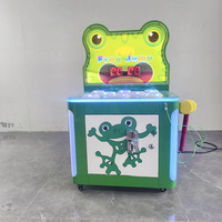 Machine de jeu d'arcade Frog bon marché en gros pour accepteur de pièces et de billets d'enfants adapté pour 6 ans + Game Center et parcs d'attractions