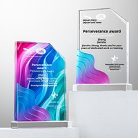 Хрустальный наградной кубок: юбилейное издание, элегантная гравированная табличка для гала-конференции в конце года, подарок для выдающегося сотрудника