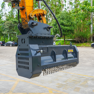 Forestry Trench Brush Trench Excavator Tree Wood Cutting Trench Machine Hydraulic Forestry Mulcher - Product Image 3