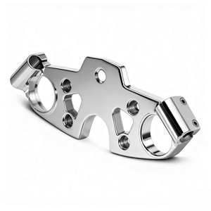 Horquilla Triple Superior CNC Billet Personalizada para Touring, Nueva Condición, Mecanizado de Metal de Precisión Según Dibujo 3D del Cliente - Product Image 2