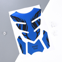 Autocollant décoratif flexible à motif personnalisé, autocollant graphique de haute qualité pour réservoir de carburant de moto