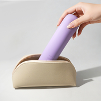 Étui de rangement pour pinceaux de maquillage de voyage, sac organisateur de maquillage, pochette cosmétique, petit sac de rangement pour pinceaux de maquillage en silicone