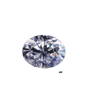 Gemas de Moissanita al por Mayor de Wuzhou Tianyu, Corte Ovalado Perfecto, Incoloro, para Engaste de Anillos - Product Image 1