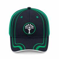 Gorras Perforadas con Orificios Cortados con Láser, Estructuradas de 5 Paneles, de Alta Calidad, Personalizadas al por Mayor, Gorra de Béisbol Negra para Hombre, para Pesca y Viajes