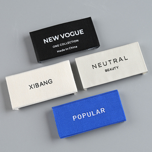 Garment Woven Clothing <strong>Label</strong> Custom Brand Garment Woven Fabric <strong>Label</strong> for Clothing Brand - Product Image 1