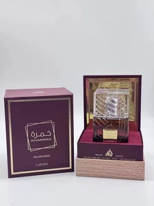 Lattafa Khamrah Dukhan Eau De Parfum 100ml Profumo Corpo Speziato a Lunga Durata - Product Image 1
