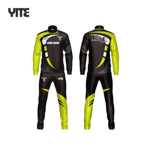 フル昇華プリントカスタム高品質印刷トラックスーツ100% ポリエステルスウェットパンツとジョガーセット - Product Image 1