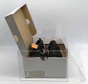 กล่องรองเท้าอะคริลิคใสแบบถอดประกอบได้ Artfulcosmos พร้อมชั้นวางแบบเลื่อน 3 มม. - Product Image 5
