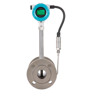 เครื่องวัดอัตราการไหลแบบหน้าแปลน ดิจิตอล สแตนเลสสตีล ความแม่นยำสูง OEM สำหรับแก๊ส น้ำ น้ำมัน อากาศ พร้อมระบบชดเชยอุณหภูมิ - Product Image 5