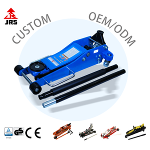 Tùy chỉnh bán buôn 2.5 tấn nhôm thủy lực Jack GS CE chứng nhận bơm kép nhanh chóng Lift chậm thấp hơn sàn xe jack - Product Image 1