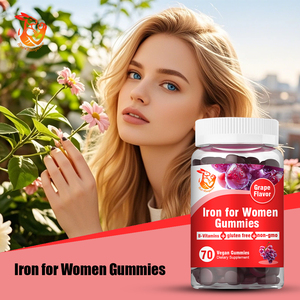 Gomitas de Hierro para Mujeres al por Mayor OEM con Vitamina B6 y B12, Mejoran la Inmunidad General, Suplemento para Mujeres - Product Image 3