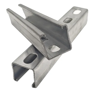 Wholesale Zinc <strong>Aluminum</strong> Magnesium Slotted Strut Channel <strong>Unistrut</strong> C Channel Holes Low Price Custom Processing Welding Services - Product Image 5