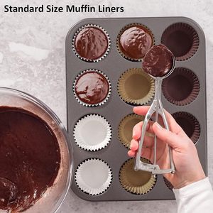 Moldes de Silicona Redondos para Muffins, Moldes de Silicona para Hornear Pasteles, Herramientas para Pasteles, Muestras Gratis Disponibles, 7g, 100 Unidades - Product Image 5