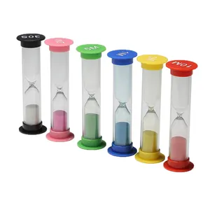 China Suppliers Sand Timer 30 Seconds Hour Glass Sand Timer Mini Plastic Sand Timer Hourglass