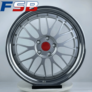 FSB 2 Piezas T6061 Llantas Forjadas de Aluminio Pulido de Perfil Profundo de 17-22 Pulgadas 5x112 5x114.3 5x120 para Gran Coupe - Product Image 1