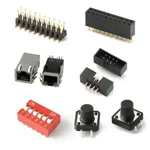 RJ45 and pin header all kinds connectors