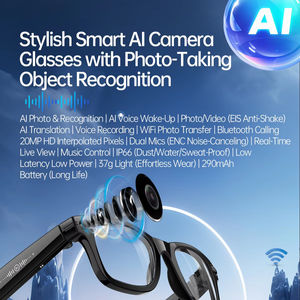 Gafas Inteligentes W620 2025 con Cámara de 5MP, Grabación de Video, Traducción por IA, Audio BT, Auriculares Inteligentes con Cámara - Product Image 5