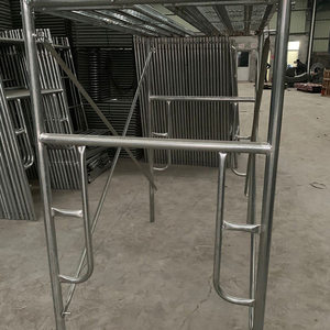 Andamio industrial de acero con Marco en H con pasadores Andamio de marco de escalada para escalera Almacén Exterior y uso en taller - Product Image 6