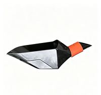 Pelle à café Wintop pour torréfaction de grains 0,5 kg 1 kg 2 kg avec poignée en cuir, outil de transfert et d'emballage de grains de café