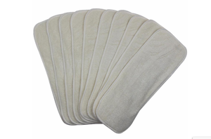Inserto de algodón impreso reutilizable lavable transpirable protector de fugas Boosters Liners para pañales de tela de bebé - Product Image 2