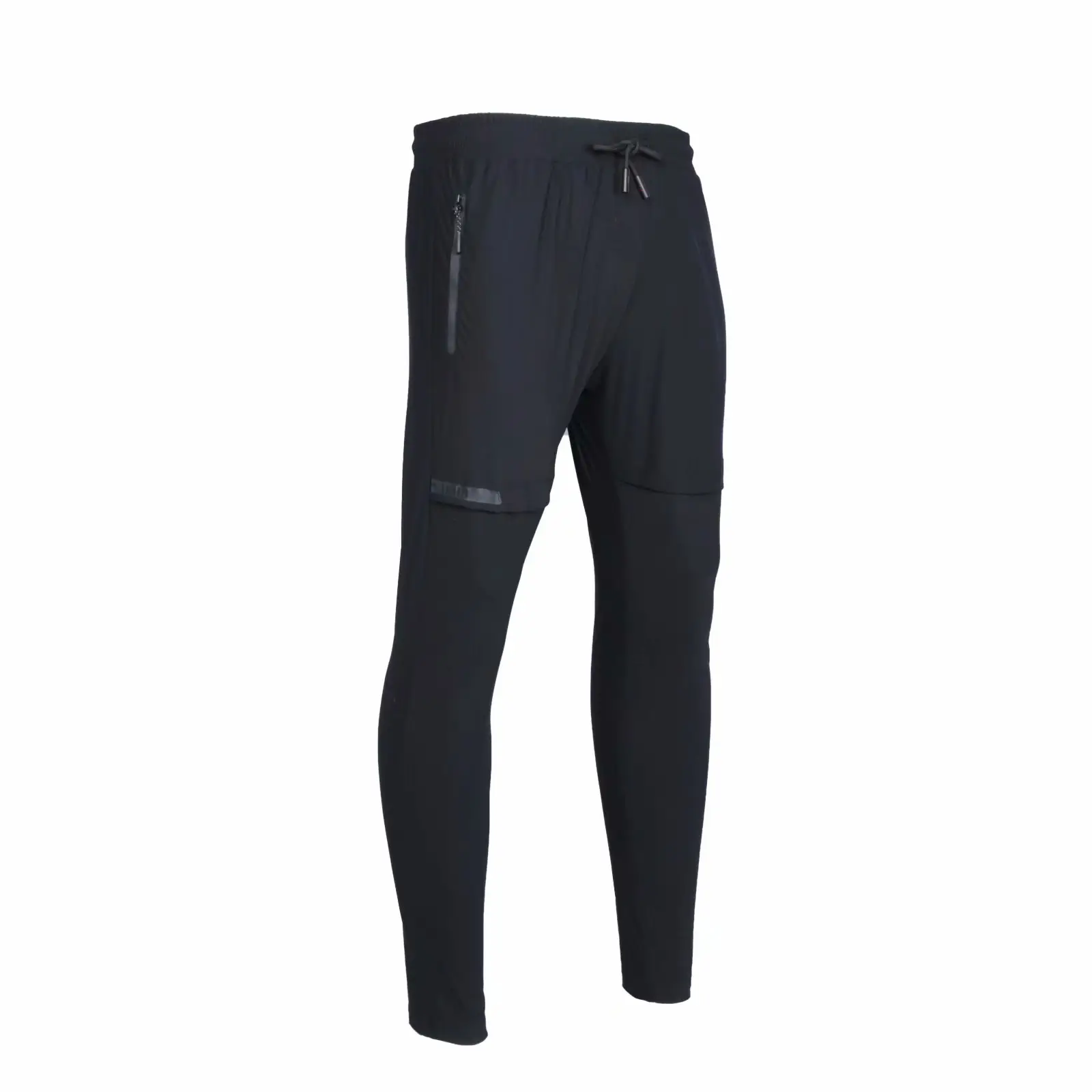 त्वरित सूखी खेल फिटनेस युवा पैंट कस्टम पुरुषों स्लिम फिट पुरुषों के खेलों पैंट आकर्षित रस्सी शुद्ध रंग लोचदार अवकाश