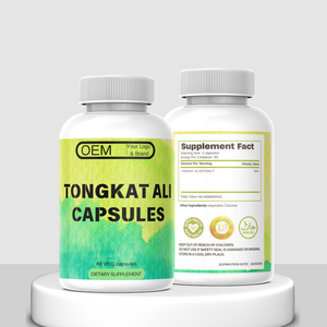 OEM Hombres Power Tablets Energy <span class=keywords><strong>Natural</strong></span> Booster Herbal Pills Suplemento dietético TONGKAT ALI Cápsulas - Product Image 1