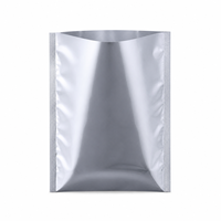 Custom Silver Anti Static Packaging Bags for Electronic Components PCB IC Hardware Parts Open Top Wholesale S07A
