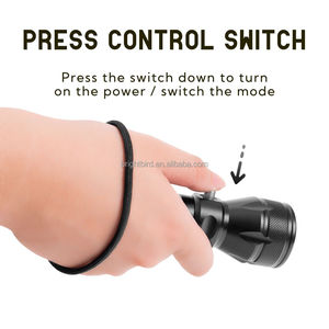 Bright Bird Tragbare Hochleistungs-Aluminium-Taucht aschen lampe Lumen Wasserdichte IP68-Tauch-Unterwasser-LED-Taschenlampen - Product Image 4