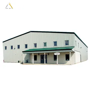 Prefab Factory Building Mobile Prefabricated Metal Storage Shop Space Frame Components Insulated Steel Building Prefab Warehouse Sale