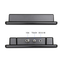 Moniteur tactile capacitif d'extérieur de 10 pouces, 50 m, pour application industrielle, anti-éblouissement, 101 pouces