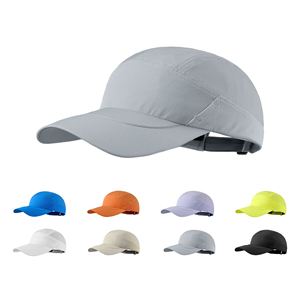 Gorra de Béisbol Deportiva Unisex de 5 Paneles, Transpirable, Suave, de Poliéster, de Secado Rápido y Ajustable para Actividades al Aire Libre - Product Image 1