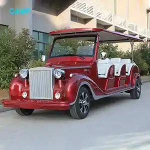 electric classic vintage car China Factory old golf carts sightseeing car electric classic car adult