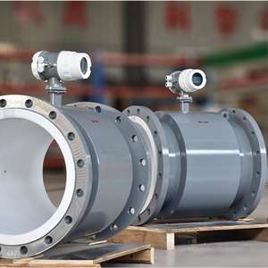 排水処理プラント用Dn50Dn150パイプ径8インチ水電磁流量計 - Product Image 5