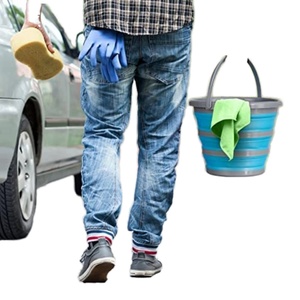 Household Outdoor Use Multiple Purpose PP <b>Mop</b> <b>Bucket</b> Kitchen Folding <b>Bucket</b> Portable - Product Image 2