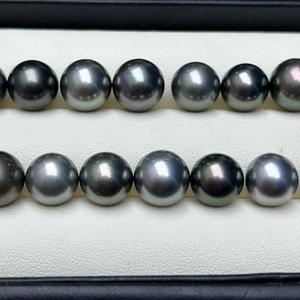 Cuentas Sueltas Redondas Nanyang Golden de 11-12 mm, Luz Intensa, Casi Impecables, Cuentas Desnudas Combinadas con Agua de Mar Natural de Zhuji - Product Image 1