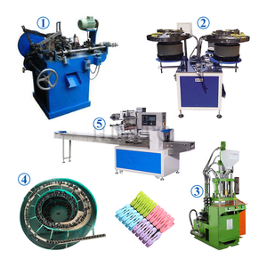 Máquina <span class=keywords><strong>Industrial</strong></span> para Ensamblar Pinzas <span class=keywords><strong>de</strong></span> <span class=keywords><strong>Ropa</strong></span> <span class=keywords><strong>de</strong></span> Plástico / Máquina para Fabricar Pinzas <span class=keywords><strong>de</strong></span> <span class=keywords><strong>Ropa</strong></span> / Máquina para Hacer Pinzas para la <span class=keywords><strong>Ropa</strong></span> - Product Image 1