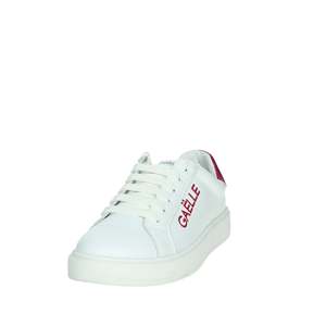 Sneakers Gaelle Paris Bianco Fucsia Glitter Heel, chaussures en toile tendance pour femmes - Product Image 6