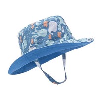 Sombreros de Pescador Personalizados al por Mayor para Bebés y Niños, de Algodón, con Rayas de Verano, Unisex, con Logotipo, para Viajes Diarios