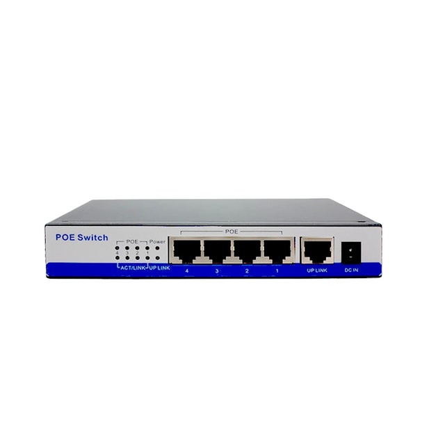 48V Passive POE Injector 5Port 100Mbps Switch Hub POE Switch Fast Ethernet for Ip Camera Poe