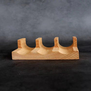 Bon marché Prix bois de hêtre 1 2 3 4 5 pièces porte-taco porte-sushi support support tacos supports - Product Image 3