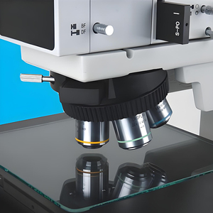 Công nghiệp bán dẫn Wafer kiểm tra kính hiển vi sáng tối lĩnh vực phân cực quang học phân tích metallographic thiết bị - Product Image 3