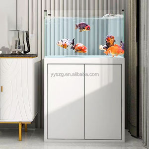 Acuario de Escritorio Mini Personalizado de Fábrica, Ecológico, con Placa de Roca <span class=keywords><strong>Decai</strong></span>, Tanque Cuadrado, Decoración para el Hogar, para Decoración de Mesa - Product Image 5